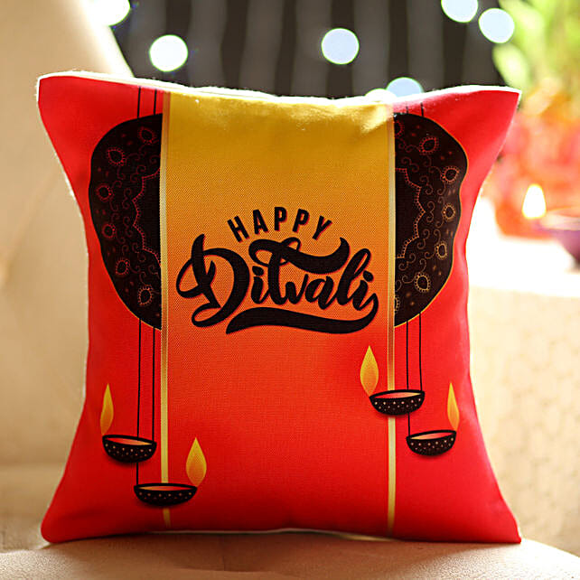 Buy Send Diwali Celebrations Cushion Online Fnp