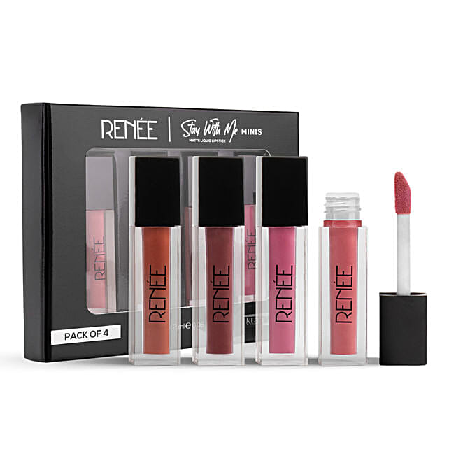 Buy Send Renee Stay With Me Matte Nude Liquid Lipstick Kit Online FNP