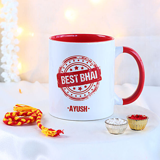 Buy Send Best Bhai Personalised Mug Online Fnp