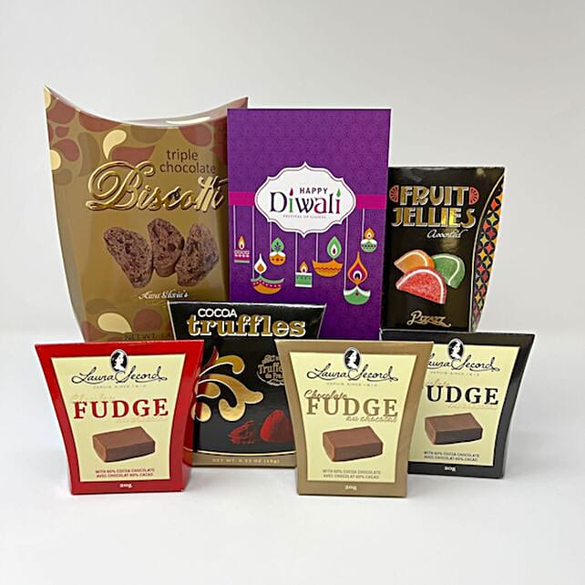 Diwali Celebrations Chocolatey Treats Hamper Usa Gift Diwali