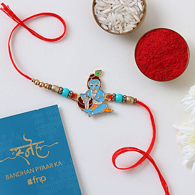 Sneh Bal Krishna Rakhi Usa Gift Sneh Bal Krishna Rakhi Fnp