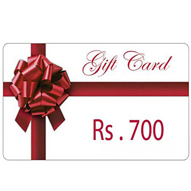 Gift Card 700: Gift Cards