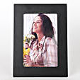 attractive black photo frame for her