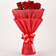 Vivid - 10 Red Roses Bouquet