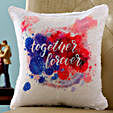 Personalised V Day Special Double Side Sequin Cushion