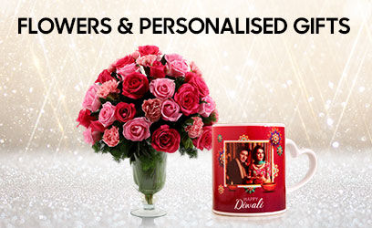 Flowers & Personalised Gifts diwali