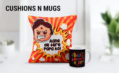 cushions n mugs