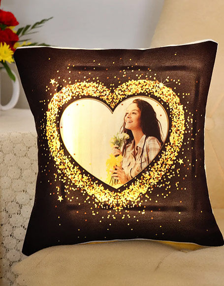 Cushion favourite person Gift with name