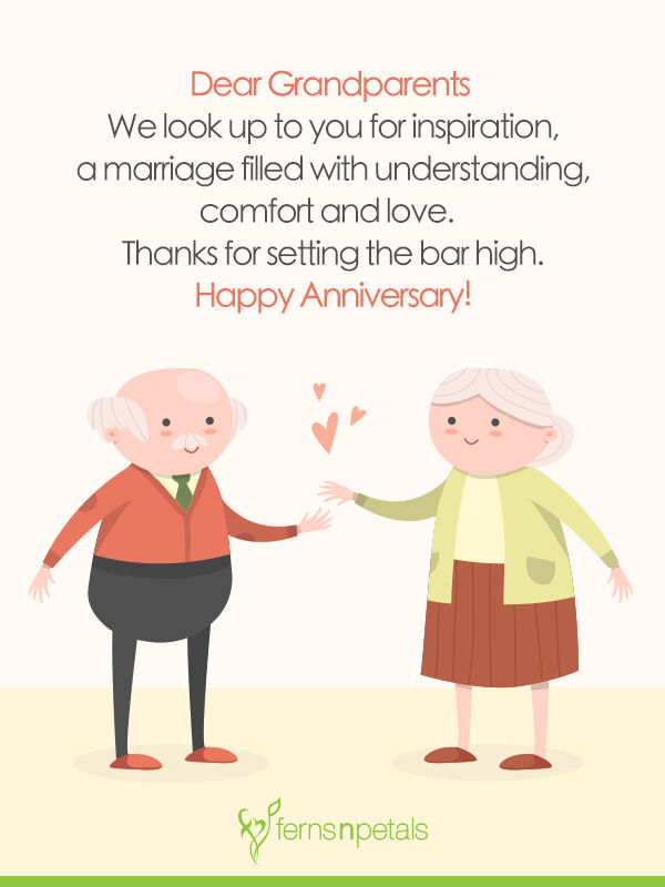 50th Wedding Anniversary Wishes For Grandparents - Printable Templates