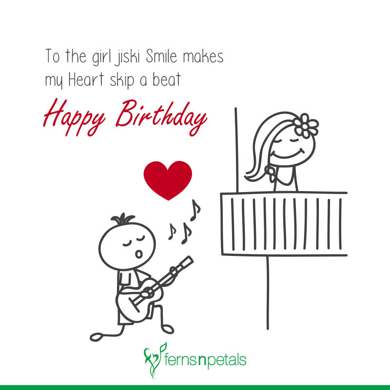 100+ Birthday Wishes For Girlfriend Quotes & Images Ferns N Petals