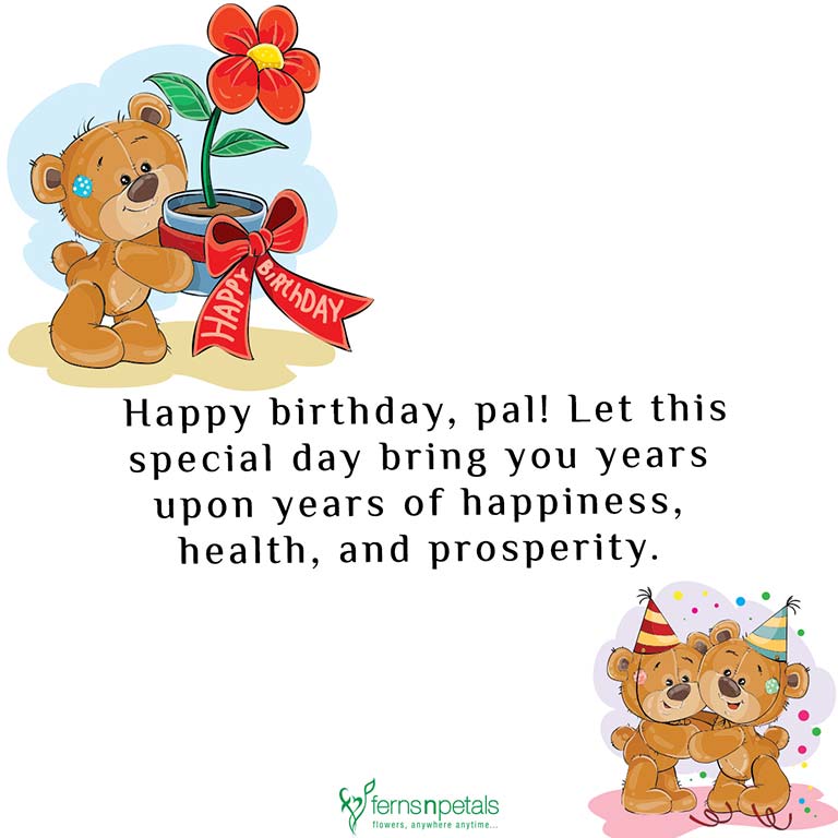 Unique Happy Birthday Wishes Quotes B Day Geetings Messages Ferns N Petals