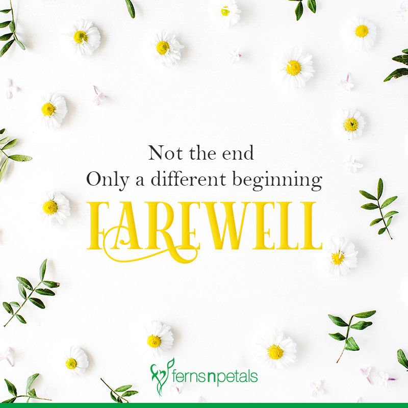 Short quotes for farewell