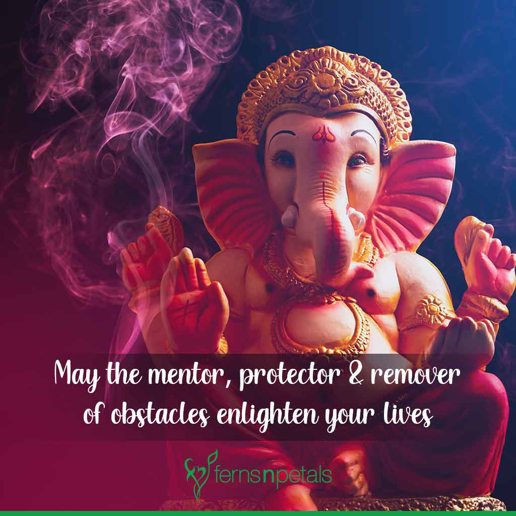 100+Happy Ganesh Chaturthi Wishes & Images - Ferns N Petals