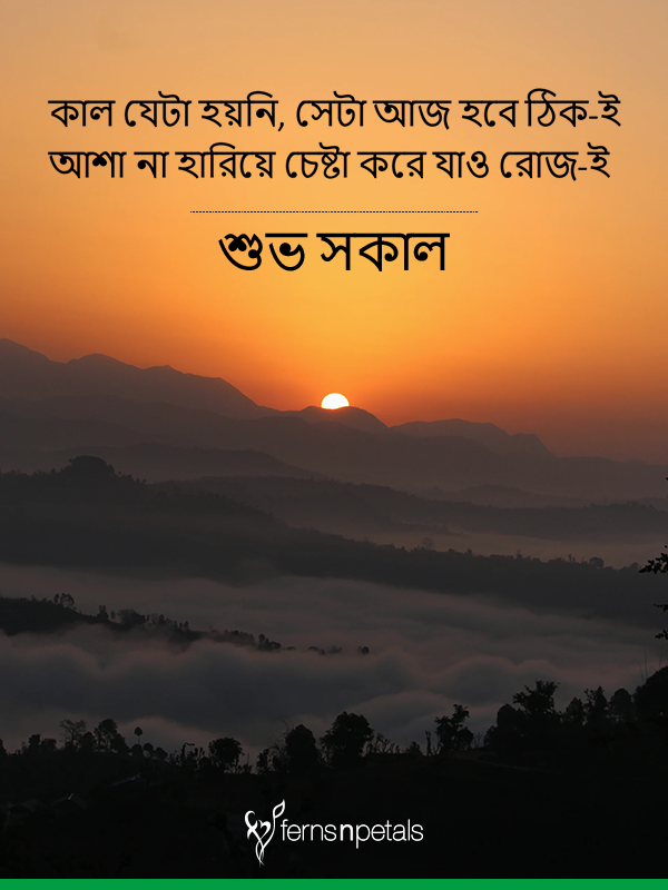 Unique Good Morning Wishes Quotes And Messages In Bengali Online