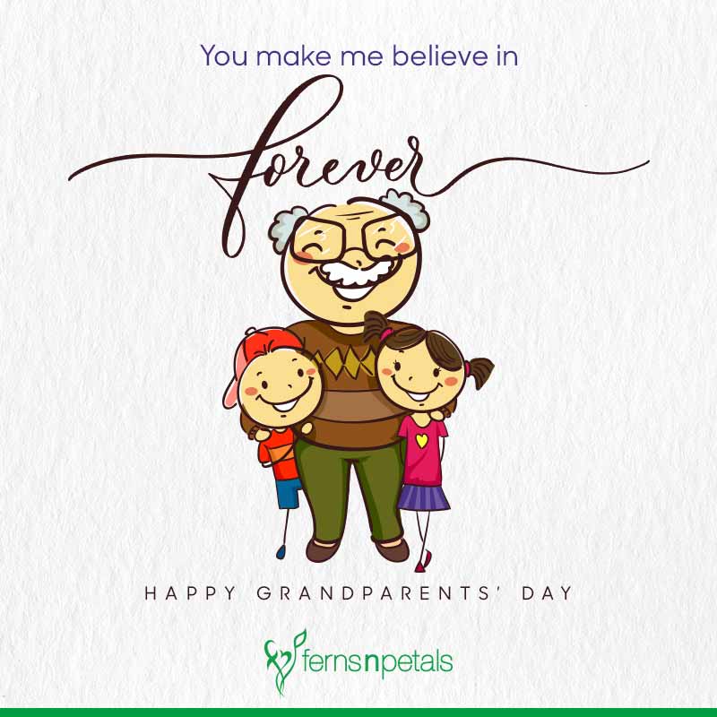 Happy Grandparents Day Quotes &amp; Images - Ferns N Petals