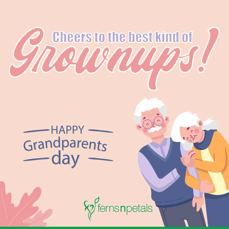 Happy Grandparents Day Quotes &amp; Images - Ferns N Petals