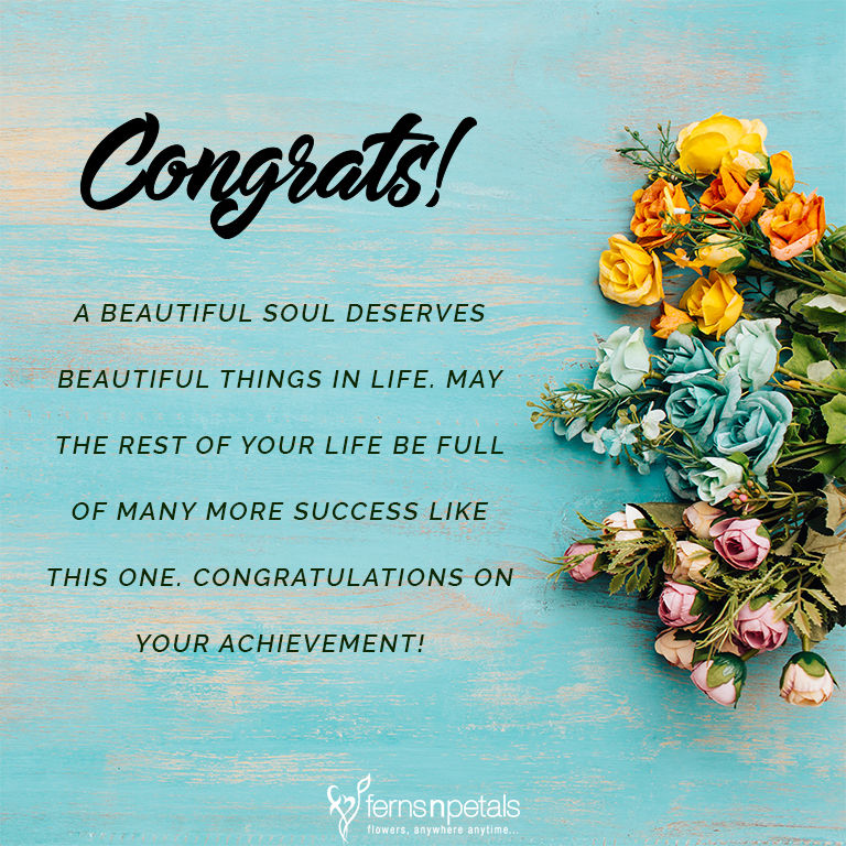 50+ Unique Congratulations Quotes, Wishes and Messages to