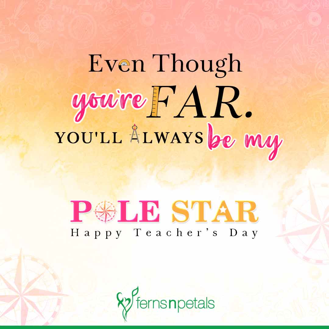 100+ Teachers Day Quotes & Wishes Online - Ferns N Petals