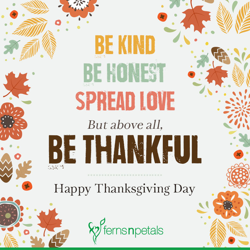 50+ Happy Thanksgiving Day Wishes, Quotes and Messages 2021 Ferns N