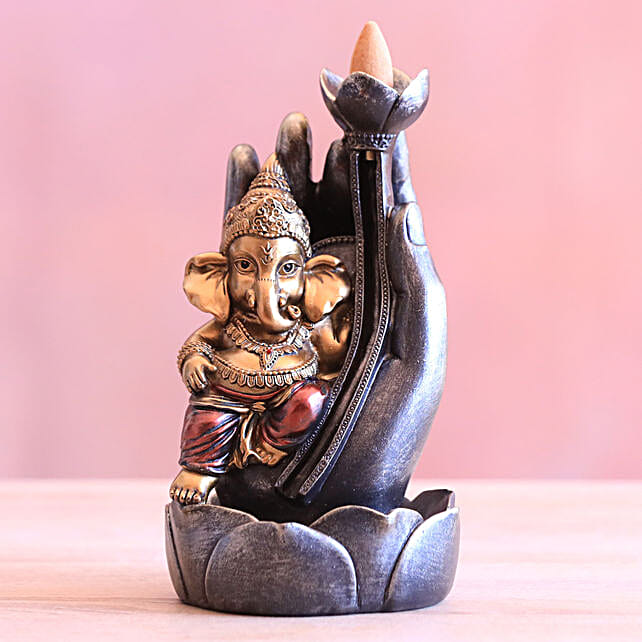 Ganesha Backflow Incense Burner australia Gift Ganesha Backflow