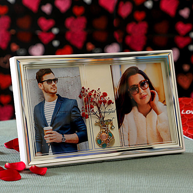 Couple Photo Frame australia Gift Couple Photo Frame FNP