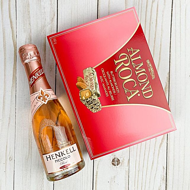Henkell Rose Sparkling Wine And Almond Roca canada Gift Henkell Rose