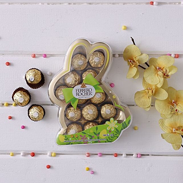 Bunny Ferrero Box canada | Gift Bunny Ferrero Box- FNP