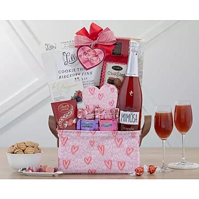 Canella Valentine Gift Basket 1 