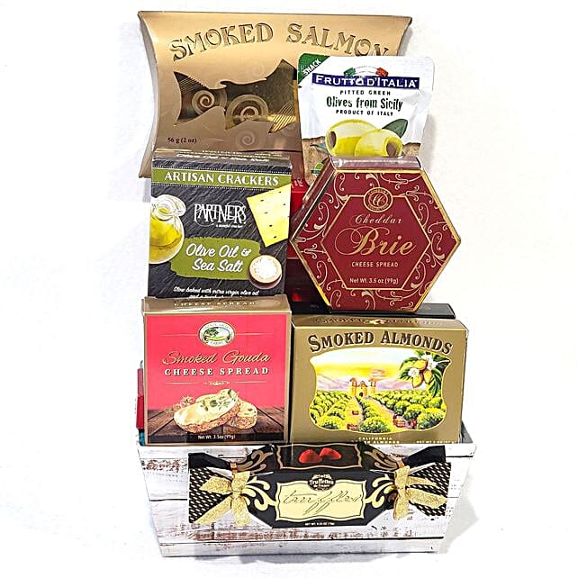 Gourmet Wishes Gift Basket canada Gift Gourmet Wishes Gift Basket FNP