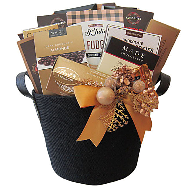 Chocolate Royale Gift Basket canada Gift Chocolate Royale Gift Basket FNP