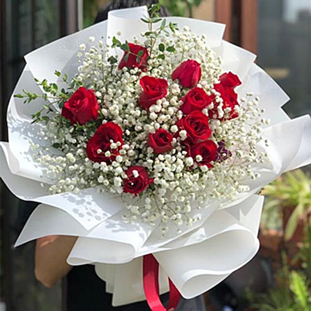 Happy Forever Rose Bouquet china Gift Happy Forever Rose Bouquet FNP