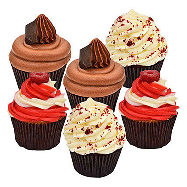 Delightful Mixed Cupcakes kuwait Gift Delightful Mixed Cupcakes FNP