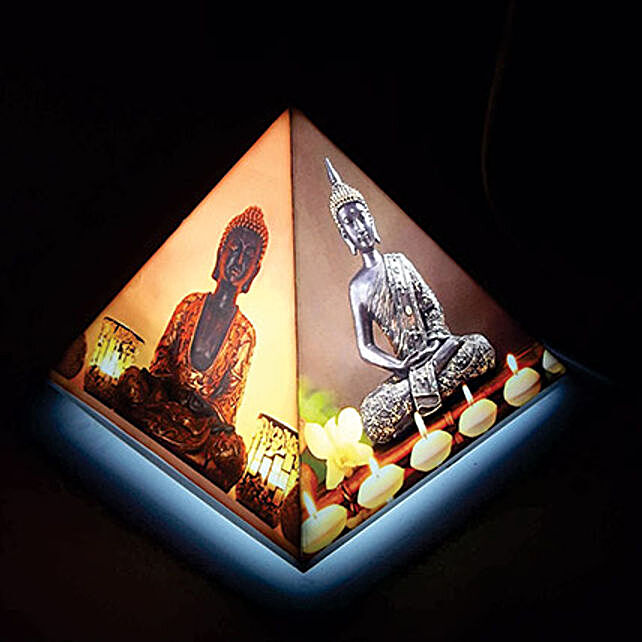 Amazing Buddha Pyramid Lamp