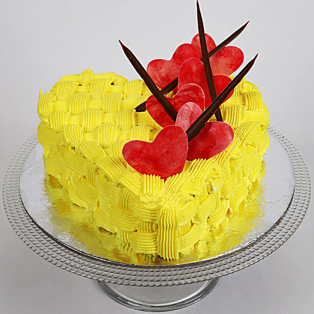 Featured image of post Recipe of Eggless Pineapple Half Kg Simple Pineapple Cake Design