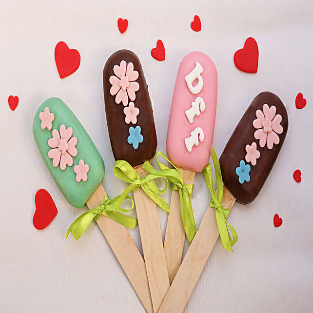 Floral Design Cakesicles For BFF