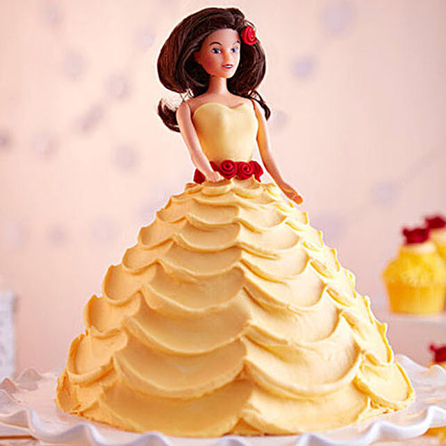 Barbie Birthday Cake Delivery Buy Send Barbie Cakes Online In India Ferns N Petals