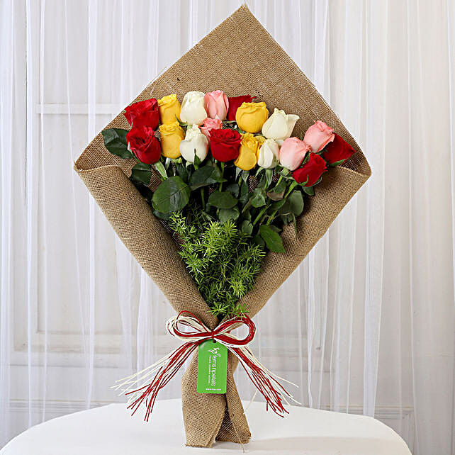 Mixed Roses Bouquet