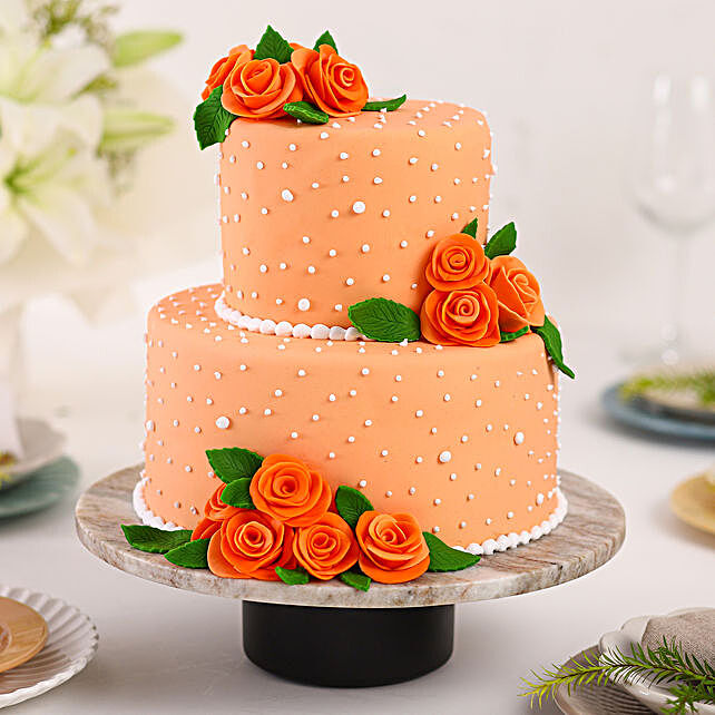 25th Anniversary Cake 25th Wedding Anniversary Cakes Ferns N Petals