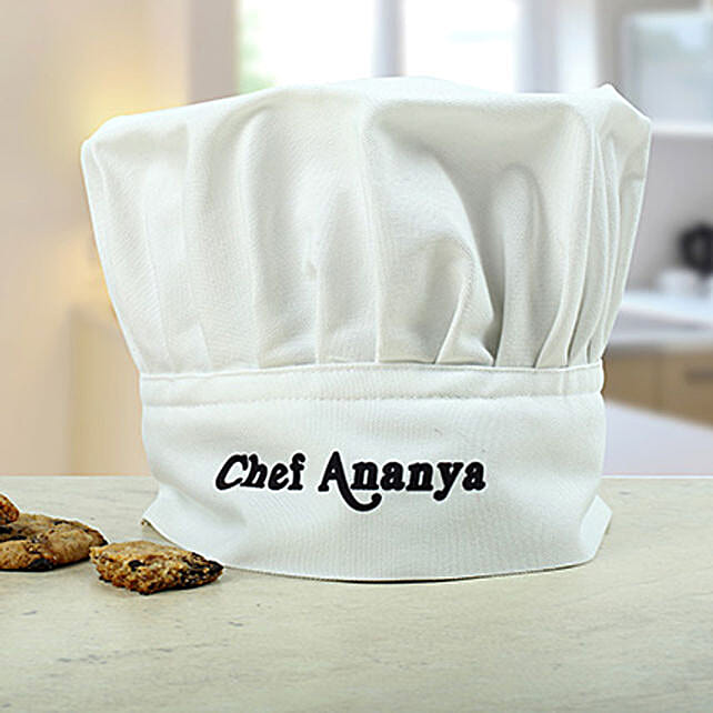 personalised chef's hat