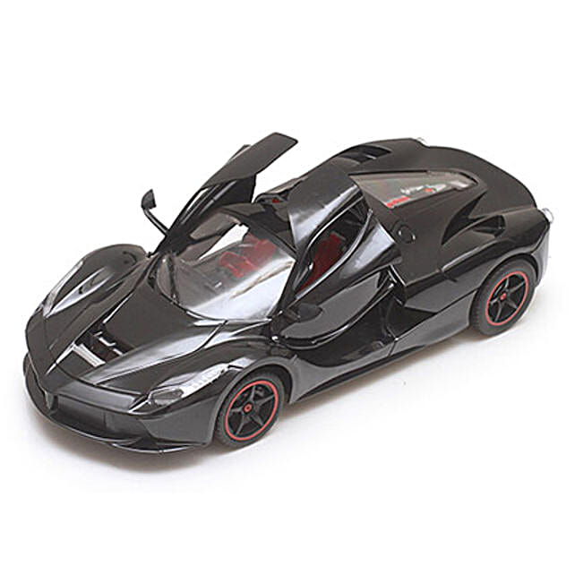 black ferrari toy car