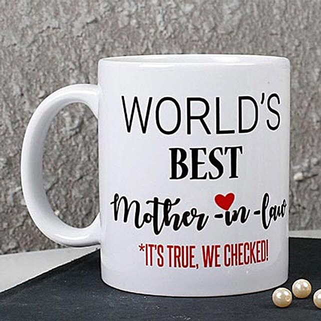 to the best mother in law mug