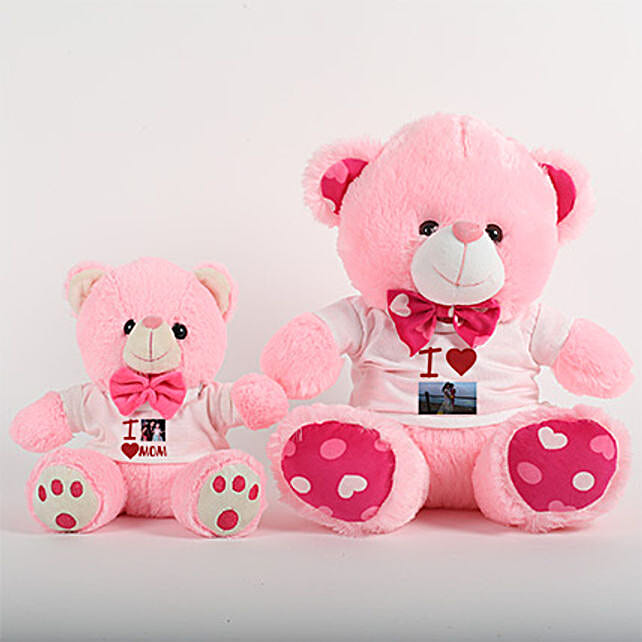 ferns and petals teddy bear