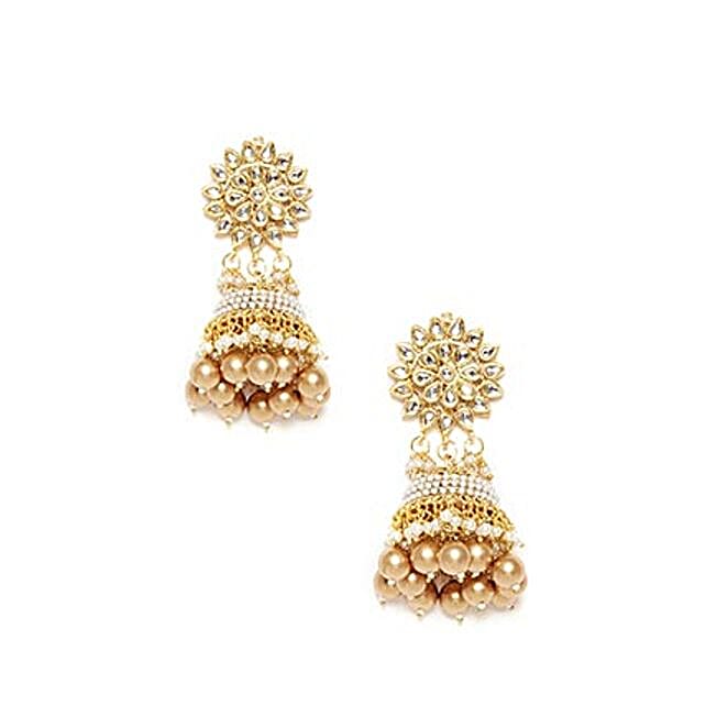 traditional kundan earrings