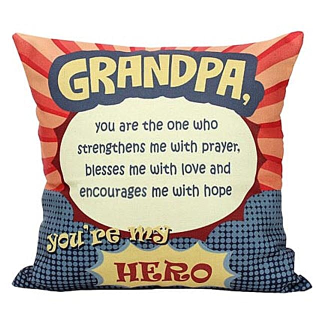 Buy/Send Grandpa Printed Cushion Online- FNP