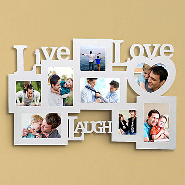 Buy/Send Personalised Live Love Laugh Frame Online FNP