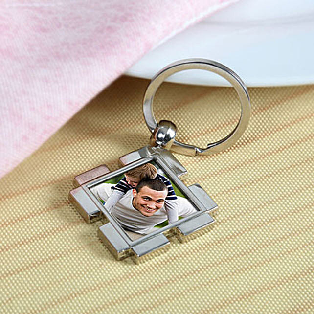 Buy/Send Personalised Happy Dad Keychain Online- FNP