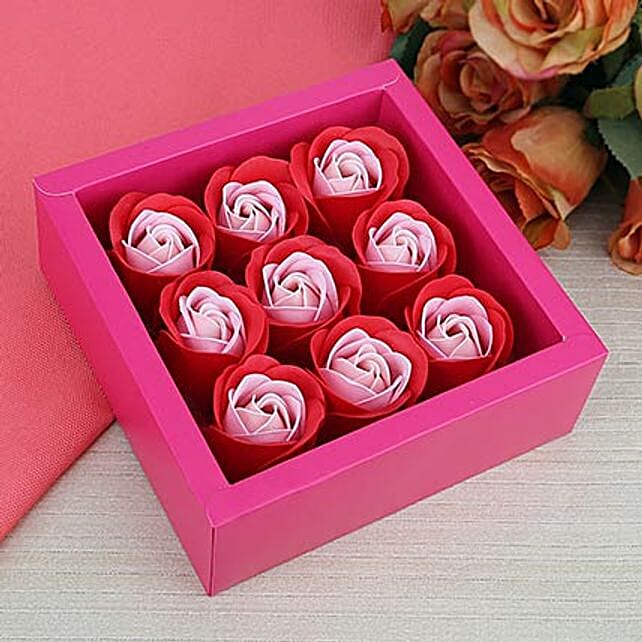 Buy/Send Unique Paper Rose Soaps Online- FNP