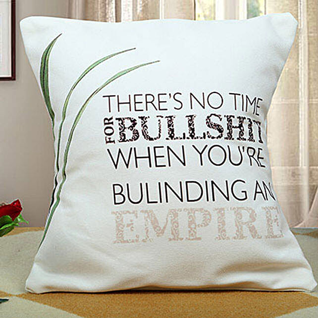 Buy/Send Inspiring Quotation Cushion Online FNP