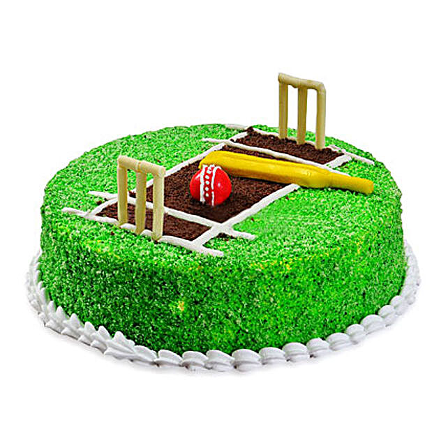 Cricket Theme Cakes Online | Cricket Theme Cake Delivery in Delhi NCR |  Flavours Guru