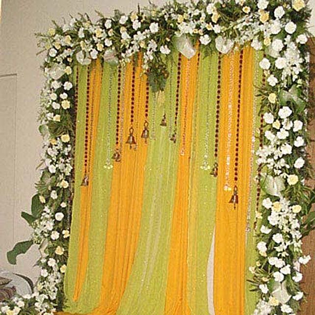 Diy Traditional Indian Backdrop At Home  Housewarming Decoration Ideas  Pooja  Decoration Ideas  video Dailymotion